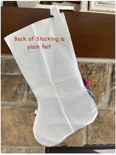 Embroidered Christmas Stockings - Image 2